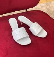 LV white slippers  - 6