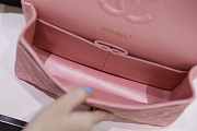 Chanel iridescent pink flap bag 25cm - 6