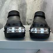 Balenciaga Hardcrocs sandal in black rubber - 6