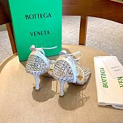 Bottega Veneta Embellished Ankle Strap White Heel - 3