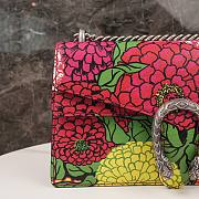 Gucci Ken Scott Red Print Dionysus Small Bag - 4