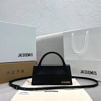 Jacquemus Le Chiquito Long Black Bag