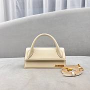 Jacquemus Le Chiquito Long White Bag - 4