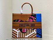 Dior Book Tote Animal Patterns Leather 41cm - 1