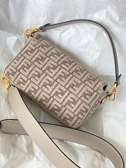 Fendi Natural Beige Baguette 27cm Bag - 5