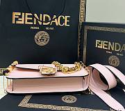 Fendi x Versace Baguette Pink Medium Bag - 6