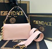 Fendi x Versace Baguette Pink Medium Bag - 3
