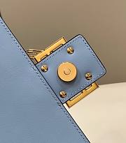 Fendi x Versace Baguette Blue Medium Bag - 6