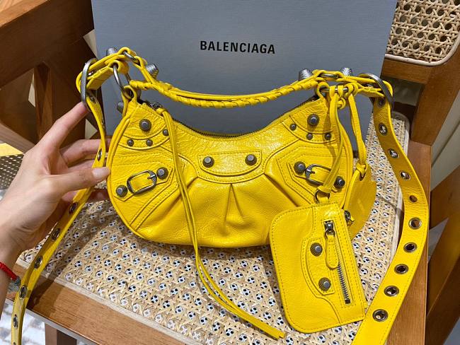 Balenciaga Le Cagole Yellow bag 26cm Bag - 1