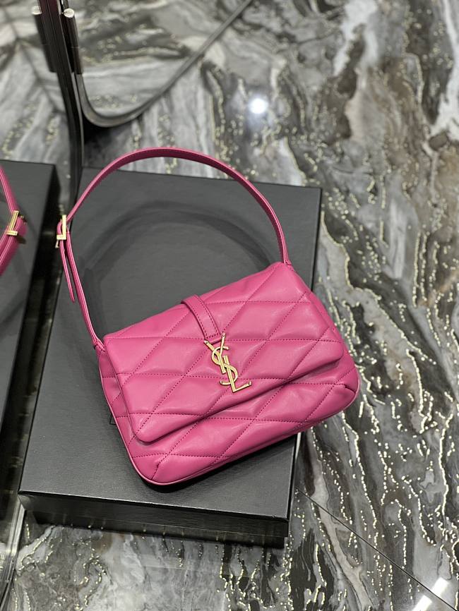 YSL LE 57 pink Lambskin Shoulder Bag - 1