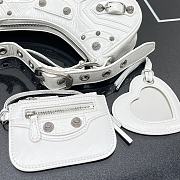 Balenciaga Le Cagole white bag 26cm / 33cm - 4