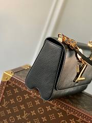 Louis Vuitton Twist MM Black Handbag - 6