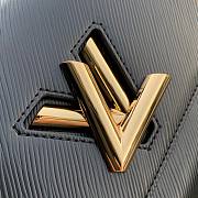 Louis Vuitton Twist MM Black Handbag - 5