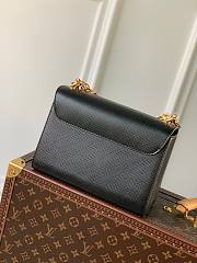 Louis Vuitton Twist MM Black Handbag - 2