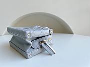 Chanel Vanity Case Calfskin Gray Bag - 2