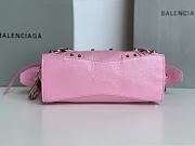 Balenciaga pink cagole XS handle bag - 6