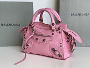 Balenciaga pink cagole XS handle bag - 5