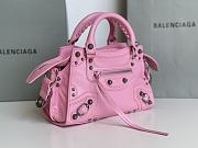 Balenciaga pink cagole XS handle bag - 4