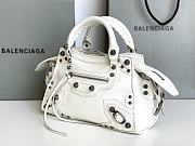 Balenciaga white cagole XS handle bag - 5