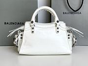 Balenciaga white cagole XS handle bag - 4