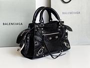 Balenciaga black cagole XS handle bag - 5