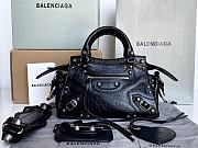 Balenciaga black cagole XS handle bag - 3