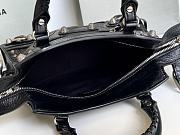 Balenciaga black cagole XS handle bag - 2