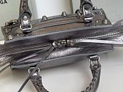 Balenciaga silver cagole XS handle bag - 2