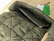 Bottega Veneta Cassette Intrecciato-nylon dark green cross bag - 6