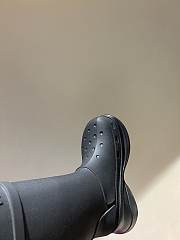 Balenciaga crocs high black boots - 6