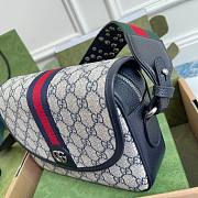  Gucci Ophidia black mini GG shoulder bag - 2