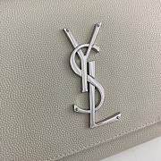 YSL MONOGRAM KATE White 20cm - 2