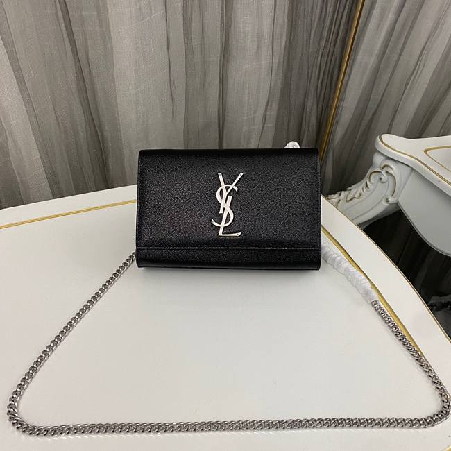 YSL MONOGRAM KATE BLACK 20cm - 1