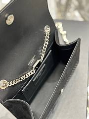 YSL MONOGRAM KATE BLACK 20cm - 2