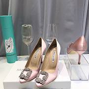 Manolo Blahnik Pink Heels (2cm/6.5cm/8.5cm/10cm) - 3