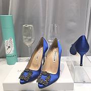 Manolo Blahnik Blue Heels (2cm/6.5cm/8.5cm/10cm) - 5