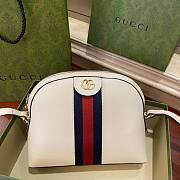 Gucci Ophidia Small White Shoulder Bag - 1