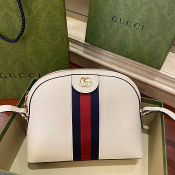 Gucci Ophidia Small White Shoulder Bag