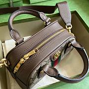 Gucci Ophidia GG mini top handle duffle bag - 4