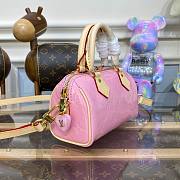 Louis Vuitton Nano Speedy Mochi Pink Patent Leather M81879 Bag USD 280.00  - 4