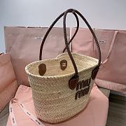 MIU MIU Palmito Shopping Bag - 3