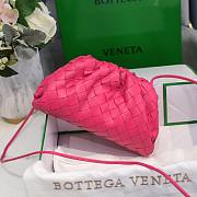 Bottega Veneta Pouch Mini Pink Leather Clutch - 6