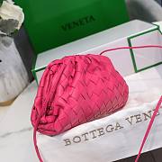 Bottega Veneta Pouch Mini Pink Leather Clutch - 3