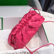 Bottega Veneta Pouch Mini Pink Leather Clutch - 2