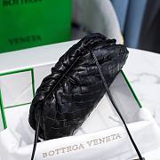 Bottega Veneta Pouch Mini Black Leather Clutch - 5