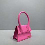 	Jacquemus bambino Pink 18cm leather - 4