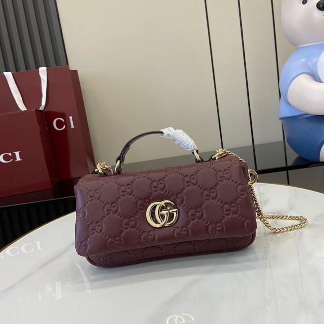 Gucci GG Mini Top Handle Bag 21x12.5x5cm - 1