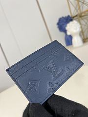 Louis Vuitton Card Holder Dark Blue - 11x7x1.5cm - 3