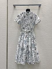 Dior Flower Belt Dress - 1