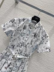 Dior Flower Belt Dress - 5